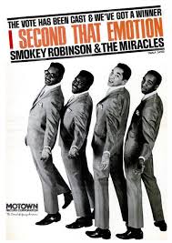 Smokey Robinson The Miracles I Second That Emotion Smokey Robinson Motown