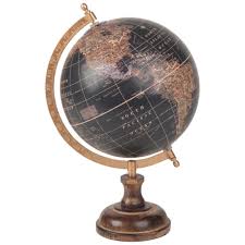 Globe Terrestre Carte Du Monde En Manguier Noir Maisons Du Monde Globe Terrestre Globe Maison Du Monde Carte Du Monde