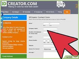 Design custom id cards online create identification cards for employees, visitors, staff, or other roles. How To Make Id Cards Online 12 Steps With Pictures Wikihow