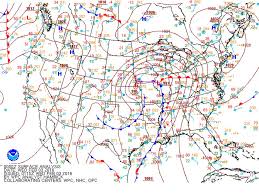 upper air charts before the internet or awips difax maps