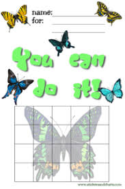 Reward Charts For Kids Butterfly Backgrounds And Borders