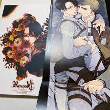 進撃の巨人 同人誌 エルリ エルヴィン リヴァイ BLコミック skull9 岡本k宗澄 再録集 イラスト集 セットの落札情報詳細 -  ヤフオク落札価格検索 オークフリー