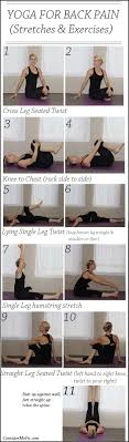 Here are 5 yoga poses to help you create length and build strength in your lower back: Chest And Spine And Improving Backbends Flexibility Timberbrother Yoga Wheel 32cm Diameters For Yoga Poses Stretching Your Back Sports Outdoors Fitness