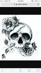Skull Tattoo Pretty Skull Tattoos Skull Rose Tattoos Tattoos