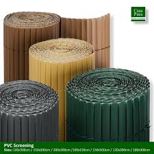 Enjoy Your Garden Free From The Eyes Of Your Neighbours With These Timelessly Elegant Pvc Screening Garden Privacy Screen Garden Privacy Outdoor Bamboo Shades