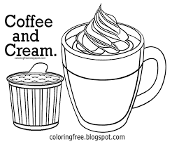 Printable coloring pages are also included if you prefer to color with paper and crayons. Free Coloring Pages Printable Pictures To Color Kids Drawing Ideas Color Online Free Tea Coffee Chocolate Hot Drink Kids Coloring Pages