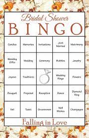 30 Falling In Love Bridal Bingo Cards Fall Bridal Shower Etsy Bridal Shower Bingo Fall Bridal Shower Bridal Shower Theme