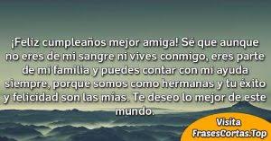 Carta de feliz cumpleaños para mi mejor amiga. Carta Para Mi Mejor Amiga Que La Haga Llorar En Su Cumpleanos