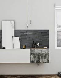 Tiles can protect the wall they cover, can be easily scrubbed of grease slate tiles have a tendency to crumble when they are cut, so may be more difficult to work with if you've not used them before. Slate Tiles Kitchen Walls Backsplash Wallpaper By Lime Lace Notonthehighstreet Com