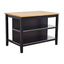 We have rolling carts to make it easy to move around. 33 Off Ikea Ikea Stentorp Kitchen Island Tables