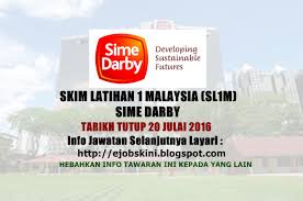 Untuk memohon sila ikut langkah seperti di bawah. Skim Latihan 1 Malaysia Sl1m Di Sime Darby 20 Julai 2016