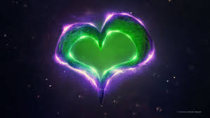 Your wallpaper green heart stock images are ready. Green Purple Love Heart Wallpaper Free Wallpapers