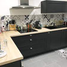 adorable recouvrir carrelage cuisine credence trouvez inspiration decoration d interieur idees ici nous p credence cuisine cuisines deco amenagement cuisine