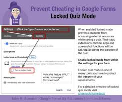 Thanks for contributing an answer to web applications stack exchange! 5 Ways To Prevent Cheating On Your Google Form Quiz Tech Learning