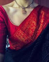 Black And Red Combination Designer Saree Madurai Cotton Closed For Orders Combination 1 Red Zari Border With Black Checked Body No Running Blouse Length Priced 2 35 Saree Jewellery Saree