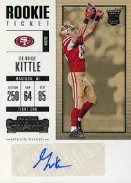 View the latest in arizona cardinals, nfl team news here. George Kittle Rookie Card Rankings And What S The Most Valuable