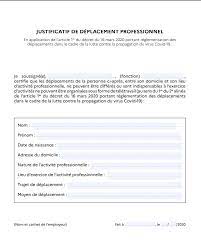 .attestation de déplacement dérogatoire aux forces de l'ordre pour justifier leur déplacement. Telecharger Justificatif De Deplacement Professionnel Sante Les Numeriques