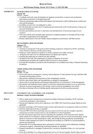 engineer, chief resume samples velvet