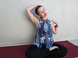 Exhale hips high downward facing dog. Yoga For Neck Pain Neck And Shoulder Stretches Openfit