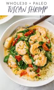These simple ideas will help keep your blood sugar steady and get you on with your day in no time. Tuscan Shrimp Whole30 Paleo 40 Aprons