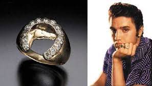 Elvis Presley Gold And Diamond Ring Christie S Elvis Presley Elvis Diamond Ring