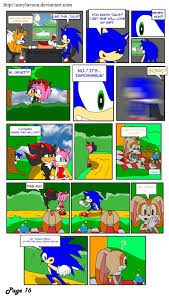 The story takes place when magic was very easy to find but at a major cost, sonic the hedgehog is the king of canterlot and the bearer of the sword excalibur he protects. Sonamy Story Pg16 By Ran Th Shadow And Amy Sonic And Amy Batman Funny