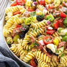 Italian Pasta Salad Recipe Jessica Gavin Recipe Pasta Salad Italian Easy Pasta Salad Italian Pasta Salad Recipe