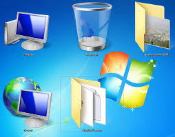 Even if the desktop icons are too big or too small, for whatever reason, you can change that pretty easily, as you can see above in windows 10 shot screenshot, you can use this example as a general solution to make the desktop icons great or smaller is so easily to apply this resowed problem tip on earlier and older versions of microsoft's windows. Changing Windows 7 Desktop Icons Size Desktop Icons Customized Windows Icon