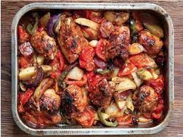 The Hairy Dieters Spanish Style Chicken Bake Recipes Baked Chicken Recipes Food