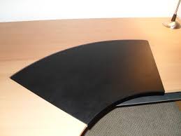 Ikea Galant Desk W Knos Desk Pad Summera Pull Out Keyboard Shelf Attic Flooring Attic Design Attic Remodel