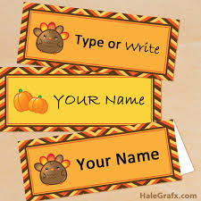 Place cards are such an easy addition to your thanksgiving table, and these cute turkey place cards work well on your family table or a kids table. Free Printable Thanksgiving Place Cards