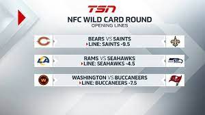 5, followed by the national league wild card game presented by hankook on tbs on wednesday, oct. Morning Coffee Our First Look At Nfl Wild Card Weekend Lines Tsn Ca