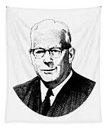 Chief Justice Earl Warren Graphic Jigsaw Puzzle by War Is Hell Store