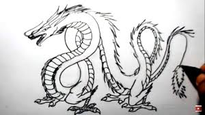 Gambar kartun ular paling hist. Lukisan Pensil Naga Dan Harimau Cikimm Com