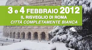 Il meteo a roma e le temperature. Ondata Di Gelo 2012 Il Risveglio Di Roma Imbiancata Il 3 E 4 Febbraio Video Meteo Lazio