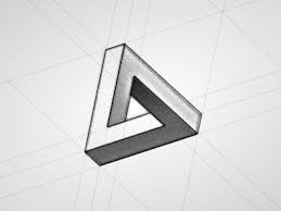 Impossible Triangle Tattoos Triangle Tattoo Geometry Tattoo