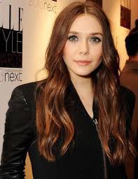 For those who wondered where scarlet witch's accent (a.k.a. Elizabeth Olsen Auburn Balayage Hair Elizabeth Olsen Haircut Auburn Balayage