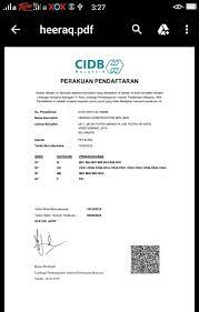 Ce01 pembinaan jalan dan pavemen ce23 kerja prestressing dan post tensioning. Hn Consultant Khidmat Perunding Latihan Tambah Kod Bidang Cidb F01 Ce20 Dan Ce36 Heeraq Construction Sdn Bhd