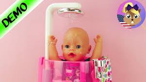 Baby born baby annabell bedtime routine is very fun role play. Baby Born New Rain Fun Shower Bath Fun For Baby Born Sister Zapf Creation Youtube