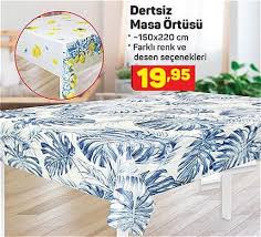 Dertsiz Masa Ortusu 150x220 Cm Indirimde Market