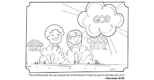 You can use this ruth coloring page as a teaching illustration or a class activity. Adam And Eve Bible Coloring Page