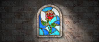 All my items are handmade and i ship with insurance. Enchanted Rose Stained Glass Projected Backdrops Grosh Digital