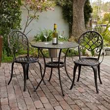 Camden 3 Piece Patio Bistro Set Outdoor Bistro Set Outdoor Patio Furniture Sets Bistro Furniture