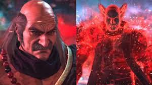 HEIHACHI FIGHTS HIS EVIL SELF!