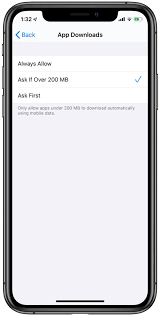 To check that the app is reliable, find out what other people say about it. How To Change App Downloads Setting For Mobile Data On Iphone Ios Hacker
