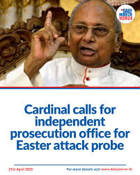 Archbishop of Colombo Cardinal Malcolm Ranjith today called