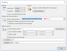 How To Create A Meeting With Voting Buttons In Outlook