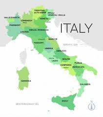 Mapa colocado sobre una base metálica y enmarcado en aluminio. Mapa De Italia Con Regiones Y Provincias Mapas De Italia Para Descargar E Imprimir