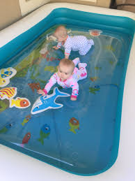 Put The Water Blob Inside A Blow Up Pool For Little Ones To Play On Kids And Parenting Infant Activities Blow Up Pool