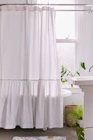 Overscale Ruffle Shower Curtain Ruffle Shower Curtains White Ruffle Shower Curtain Urban Outfitters Curtains